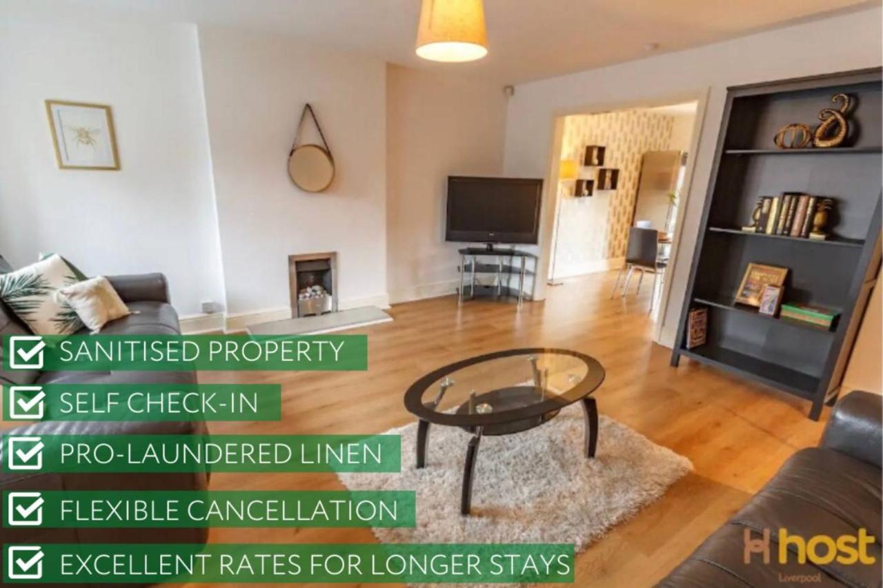 Host Liverpool - Rooms In A Spacious Coliving And Coworking Home With Garden, And Parking Close To Centre Esterno foto